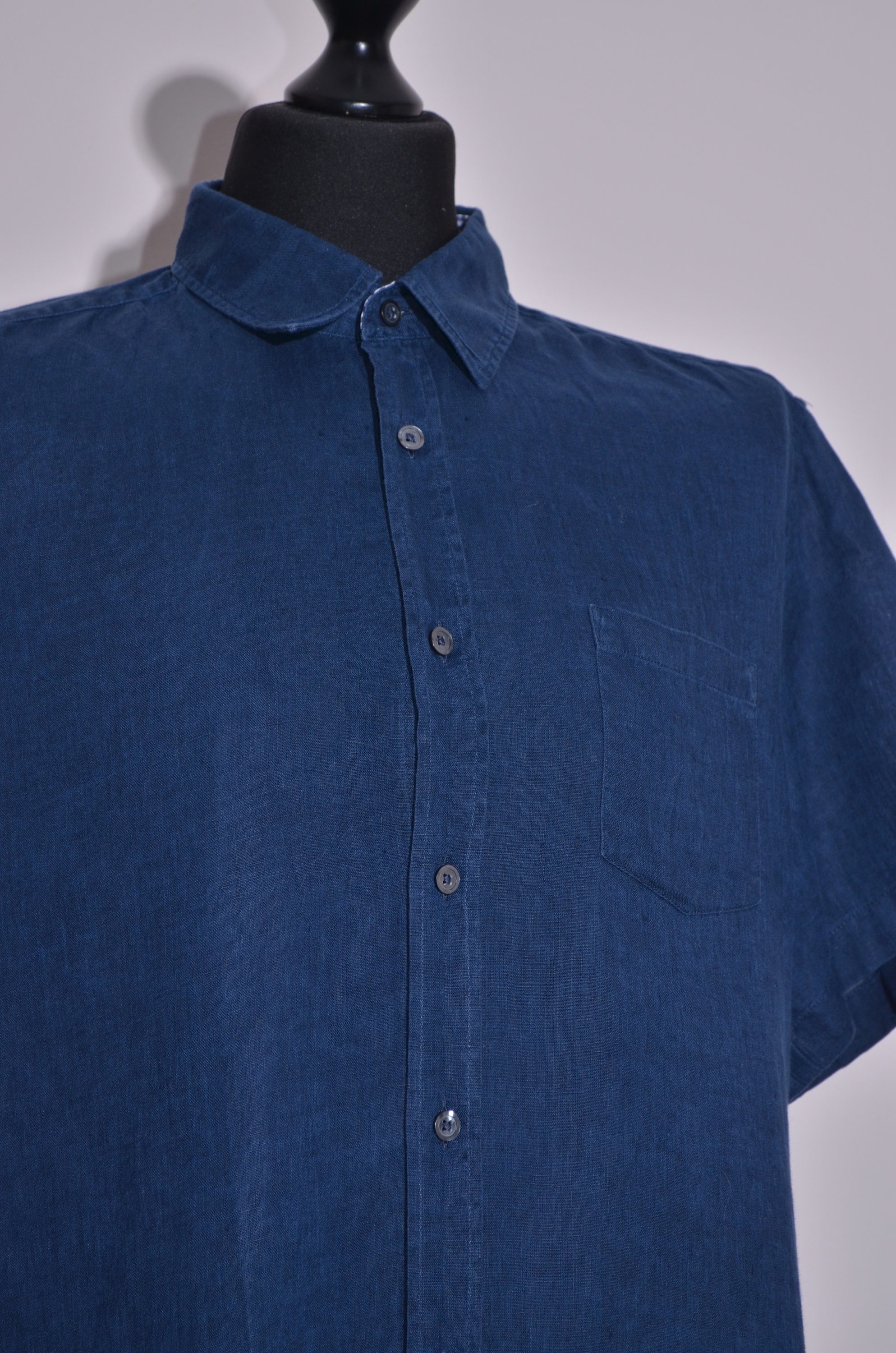 Hugo boss short sleeve linen shirt 2025