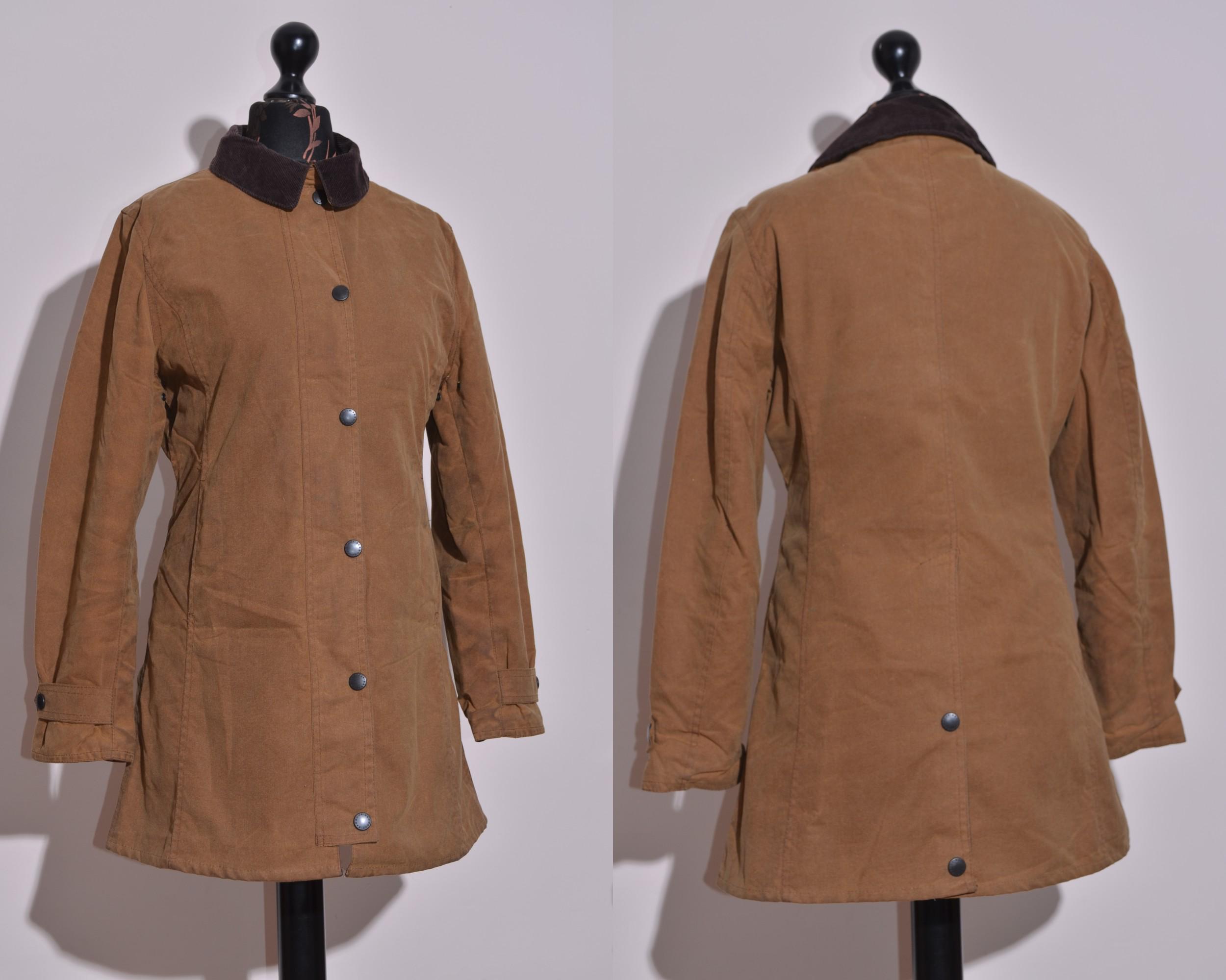vintage Barbour NEWMARKET wax coated