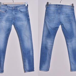 DIESEL THOMMER メンズ スリム スキニー ブルー ジーンズ サイズ W31 