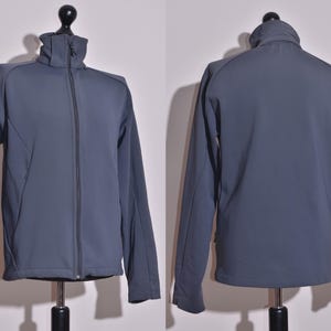 Mammut Softshell Jacket Ventech Mens Grey Logo Walking Hiking Size M