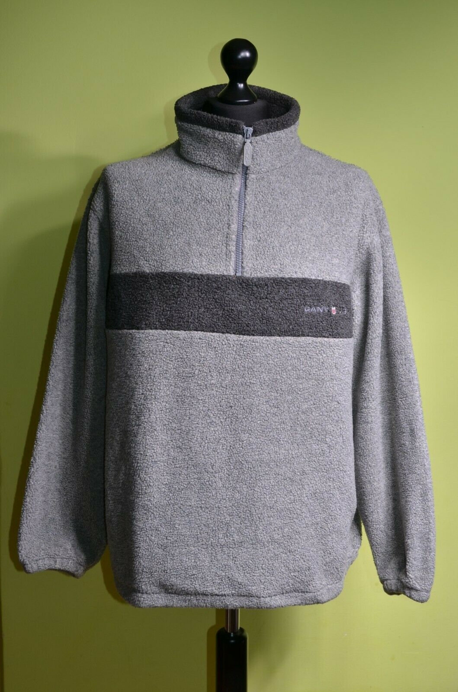 GANT Sport Fleece Grey Jumper Size M Etsy