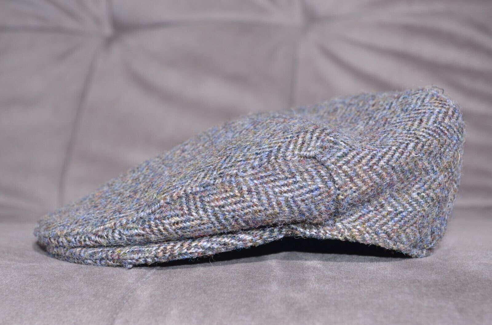 Casquette laine française Jack Harris Tweed