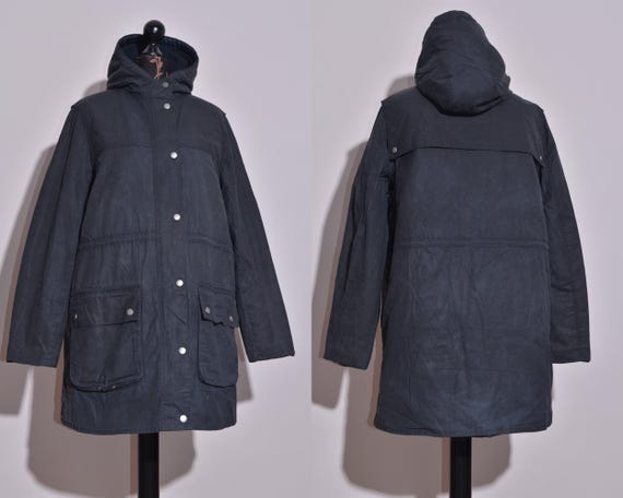 バブアー Barbour Wax Durham レディース UK：8 Barbour Wax Jacket Ladies Size UK 8 Winter Durham Waxed Coat