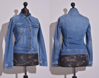 Kurtka damska Lee Rider Denim w kolorze Western Blue, rozmiar S