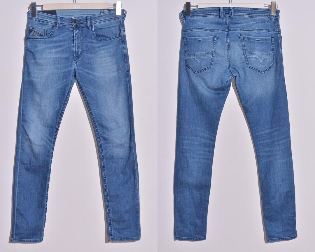 DIESEL THOMMER SLIM STRETCH W31 L32 デニム Diesel Thommer Men's Slim Skinny Stretch Jeans Blue Size W30 L32
