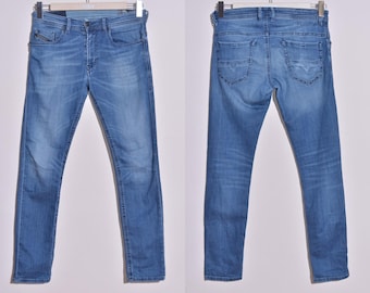 Mens Diesel Jeans Thommer Slim-skinny Stretch Denim Pants