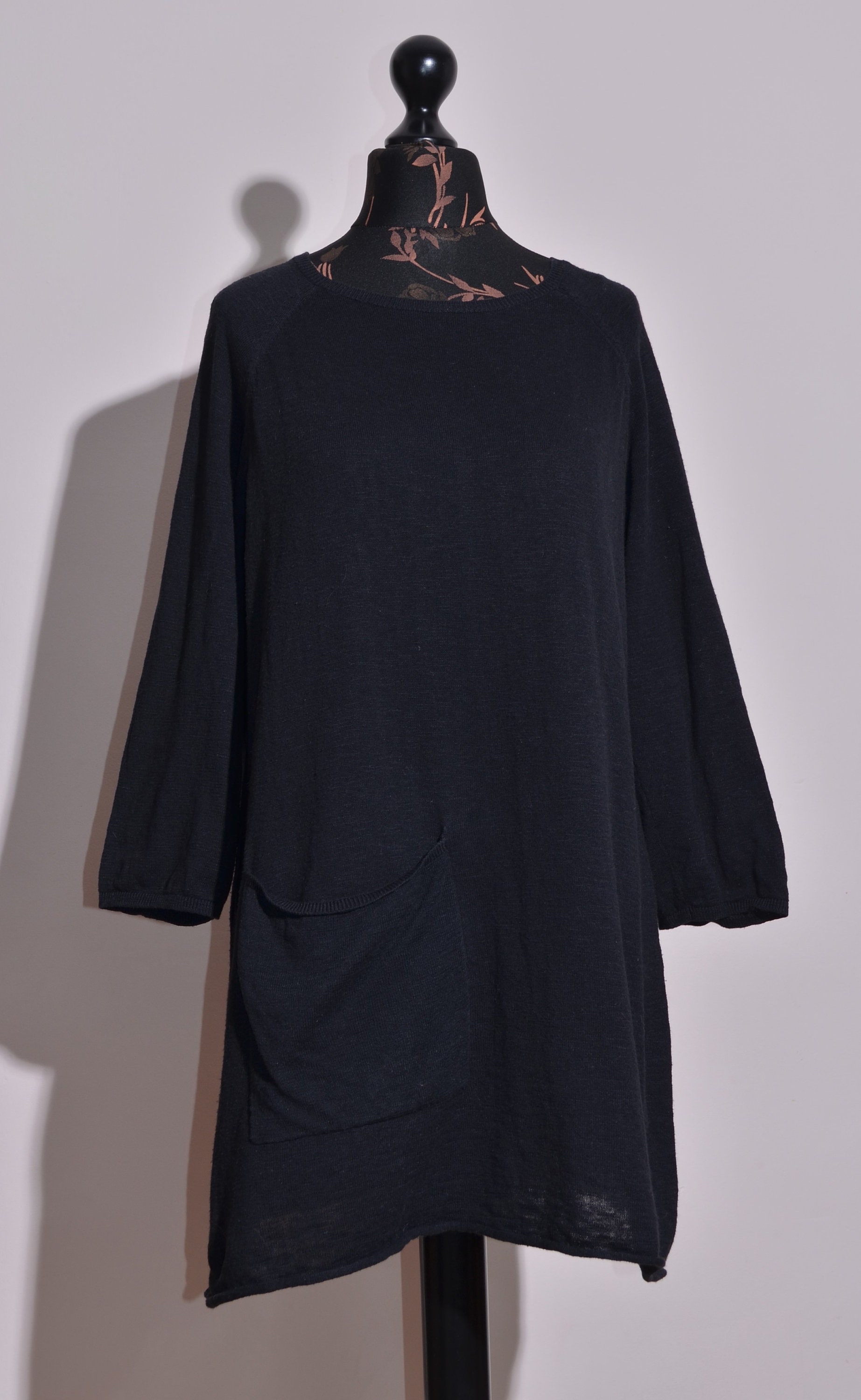 knee length dresses for ladies gudrun sjoden gray linen dress