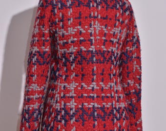 Manteau Mi-saison Desigual Taille 38/36 - Multicolore, Longueur 91 Cm, Occasion Très Bon état