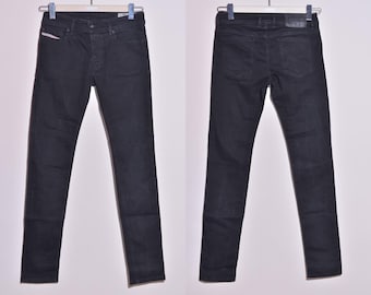 DIESEL THOMMER Men's Slim Skinny Blue Jeans Size W31 L32 - Etsy