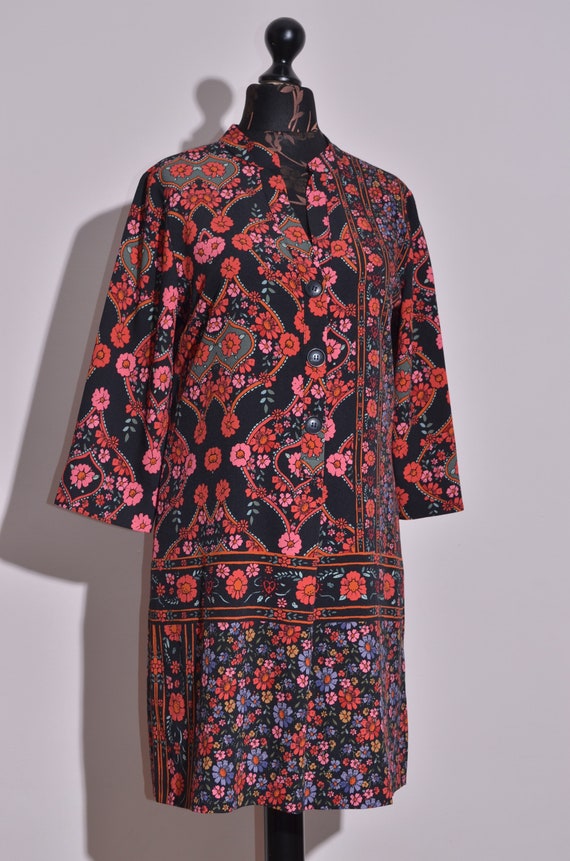 Buy BNWT Desigual Womens Valeria Flower Print Dress V Neck Size 42 