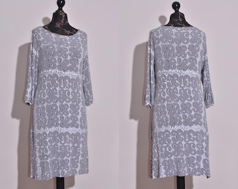 MARIMEKKO Aretta Pienet Kivet Dress Black White Cotton Tricot