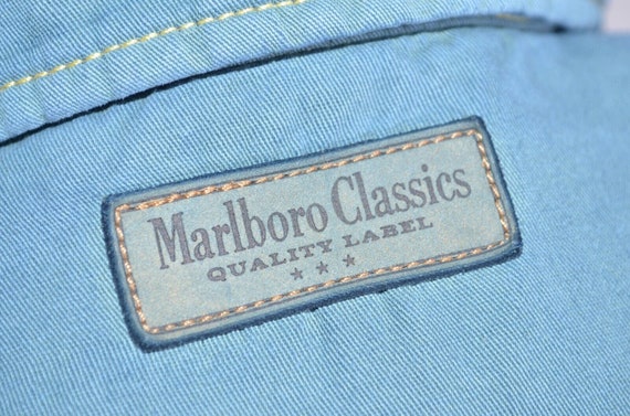 Vintage Marlboro Classics Linen / Coton Italy Mad… - image 4