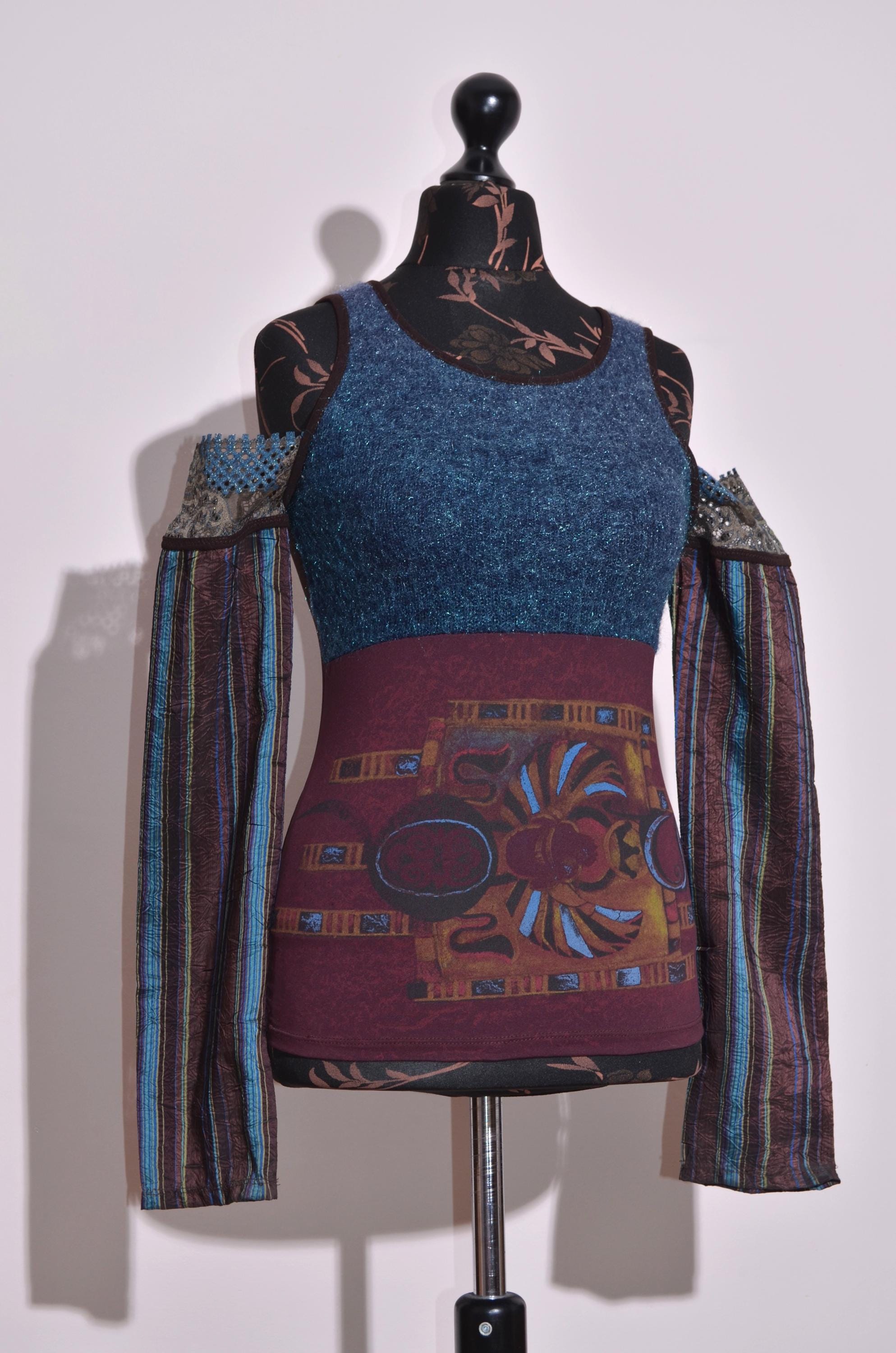 トップス SAVE THE QUEEN/Power Net Ribbon Top トップス SAVE THE QUEEN/Power Net Ribbon Top SAVE THE QUEEN