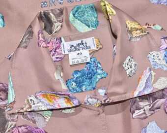 hermes mineraux エルメス 鉱物 鉱石シルク トップス hermes mineraux エルメス 鉱物 鉱石シルク トップス