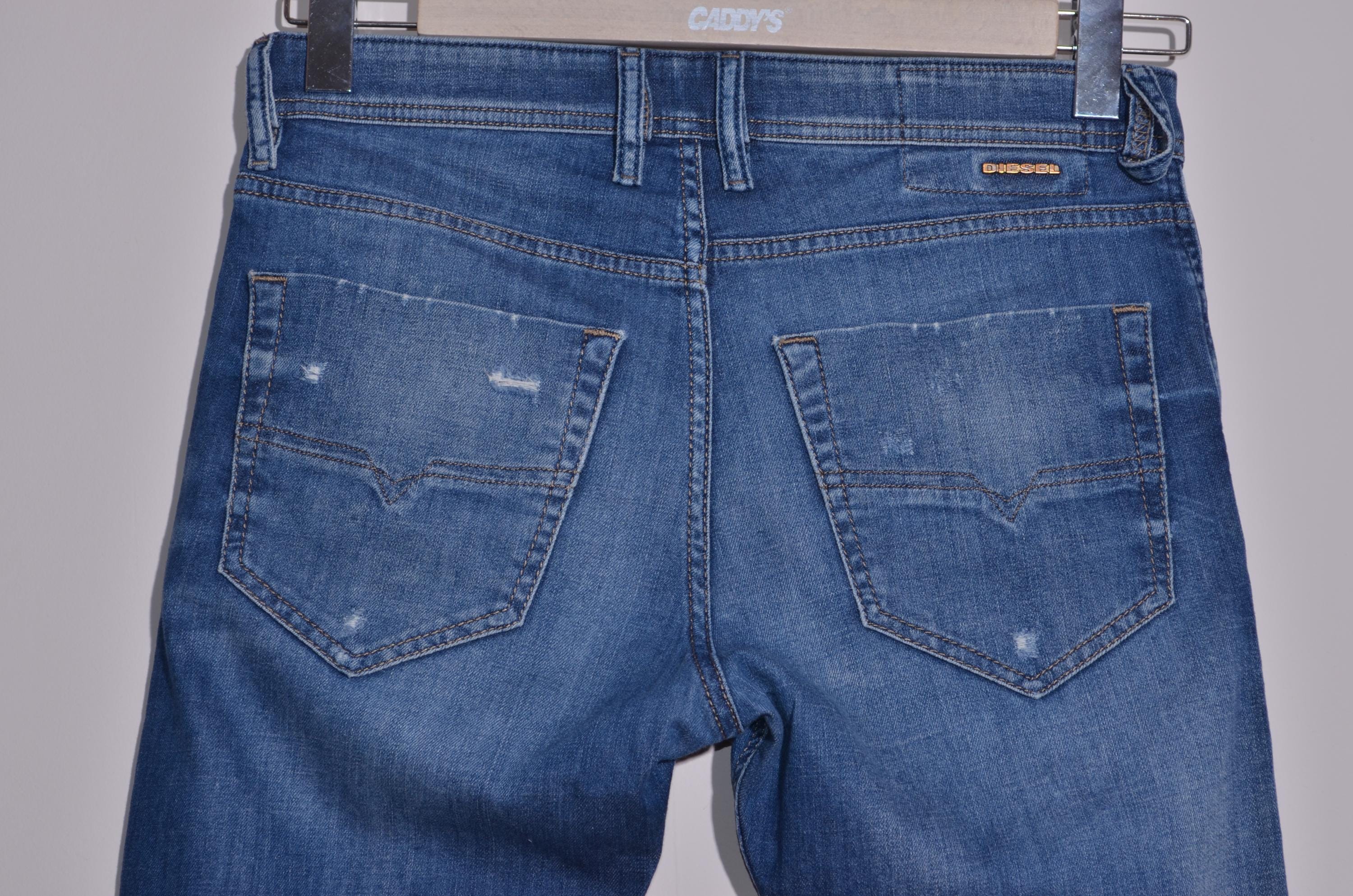 DIESEL TEPPHAR メンズジーンズ ブルー スリム キャロット サイズ W29 