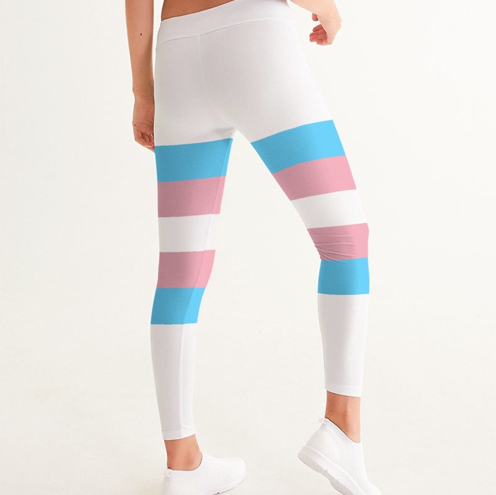 NEW Trans Coloured Fitness Leggings Trans Apparel & Gift Ideas | Etsy