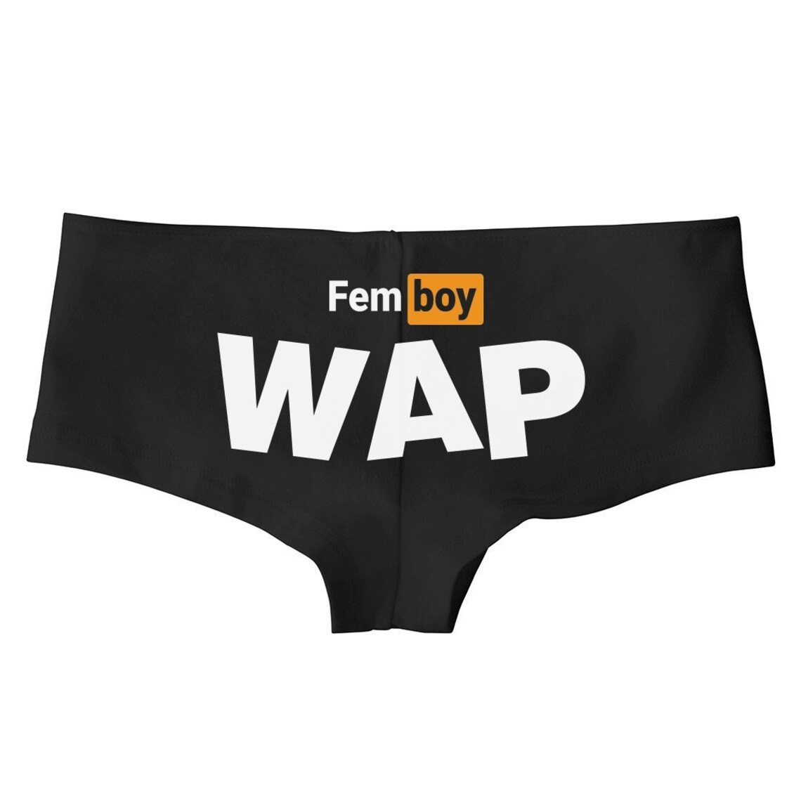 NEW Fem Boy W.A.P Black Cheeky Ass Panty Fem Boy Apparel & | Etsy