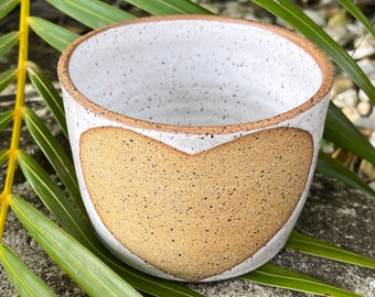 Wall Planter Indoor Planter Speckled Stoneware Ceramic Wall Pocket Brutalist 1970s Ceramics