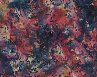 Hoffman Fabrics patterned batiks - Gemstone - 100% Cotton Half Metre - sold by Vellana Blue Fabrics UK