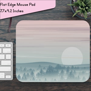 Pastel Leaf Print Desk Mat Cute, Desk Mat Extra Large, Desk Mat Cute, Extended Desk Pad, Gaming Desk Pad, XXL Mouse pad, Desk PAd Cute, Gift image 6