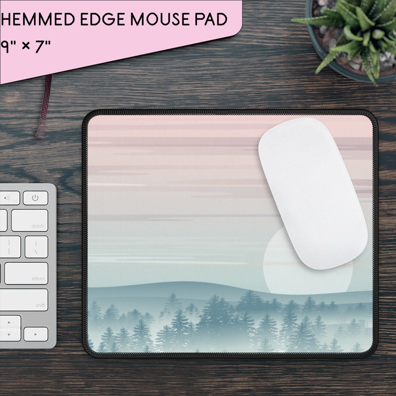 Pastel Leaf Print Desk Mat Cute, Desk Mat Extra Large, Desk Mat Cute, Extended Desk Pad, Gaming Desk Pad, XXL Mouse pad, Desk PAd Cute, Gift image 4