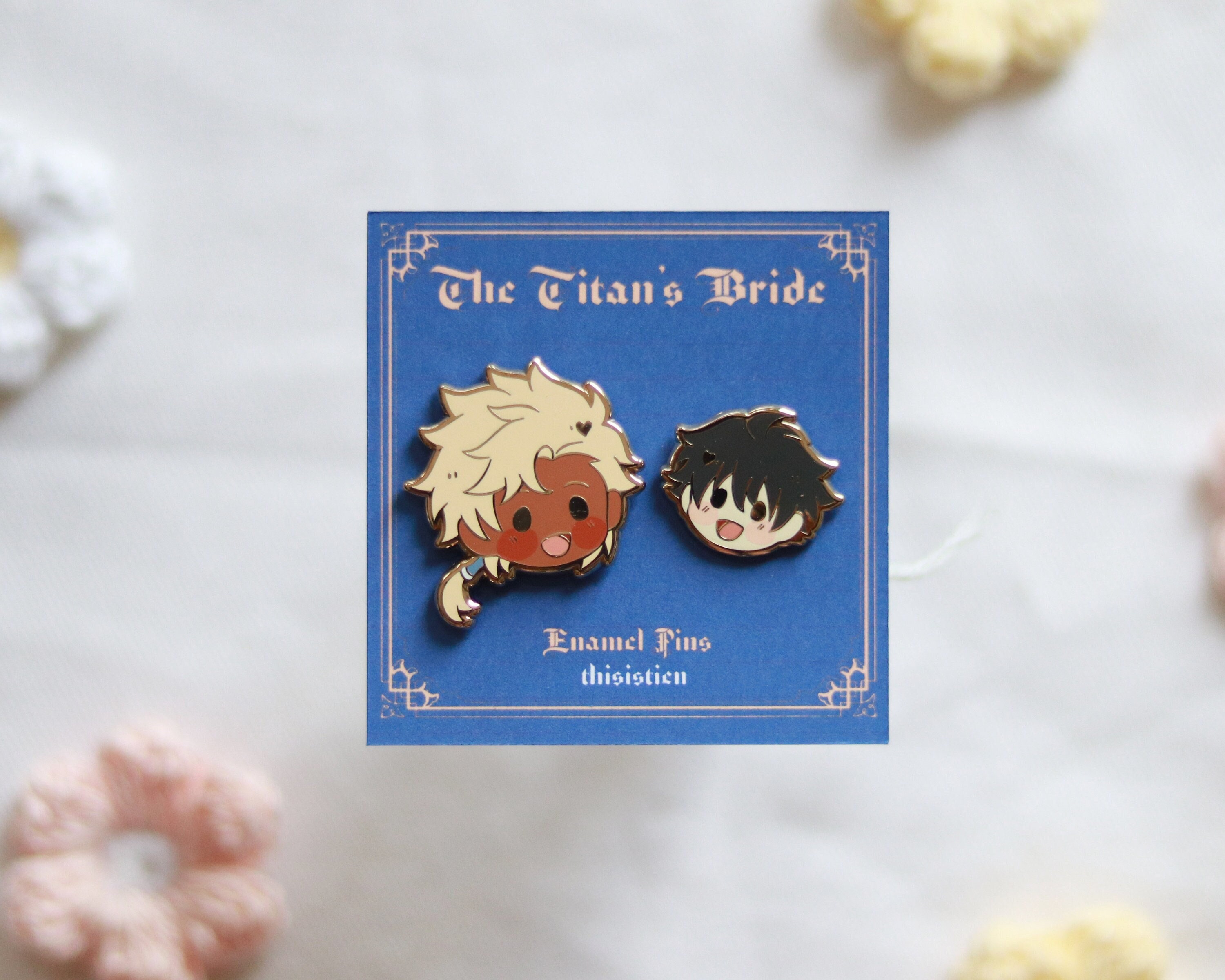 The Titan's Bride BL Caius & Kouichi Acrylic Stand 