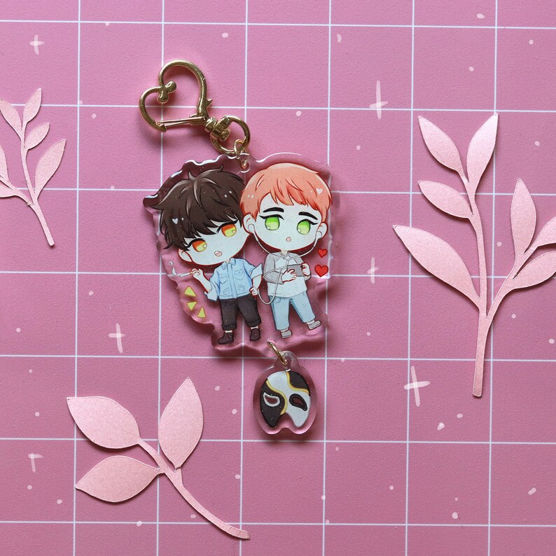 Broadcast Jockey Acrylic Charm