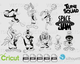Download Space Jam Clipart Etsy