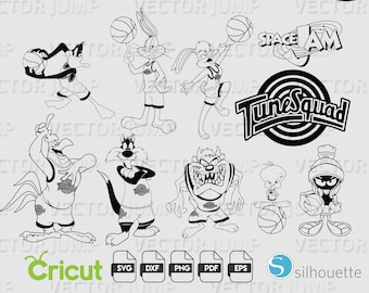 Download Space Jam Clipart Etsy