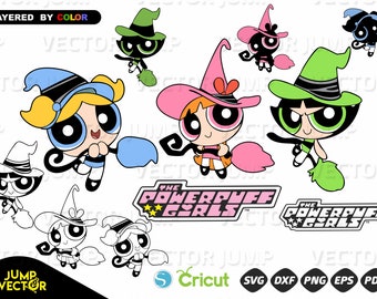 Powerpuff Girls Dxf Etsy Powerpuff Girls Dxf Etsy