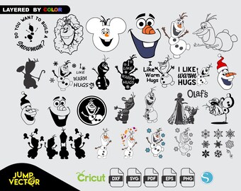 Download Olaf Svg Etsy