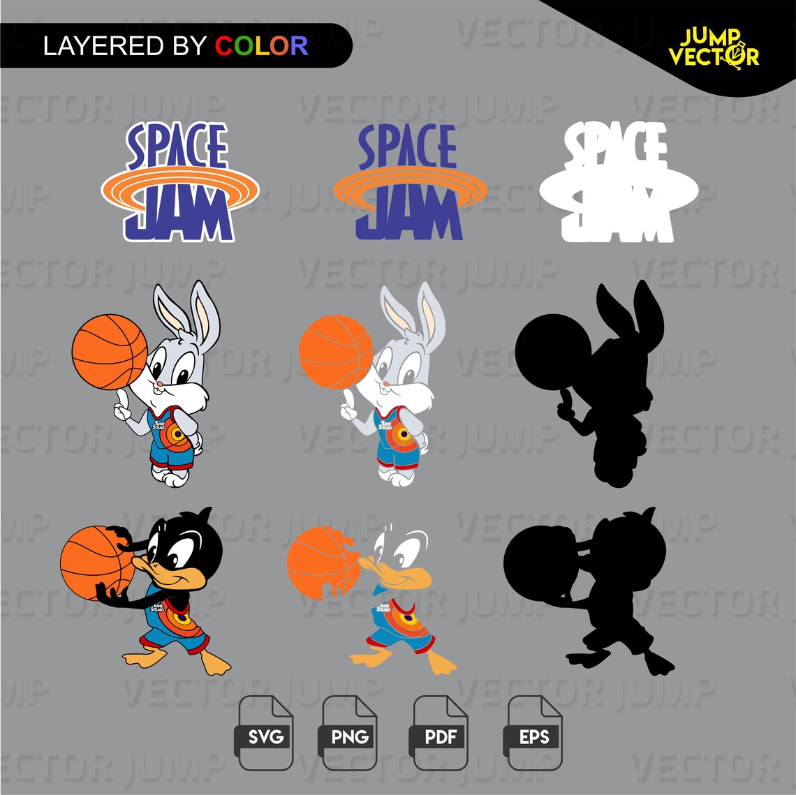 Bundle BABY SPACE JAM 2 Svg Eps Pdf Png cricut Etsy