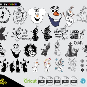 Download Olaf Svg Etsy