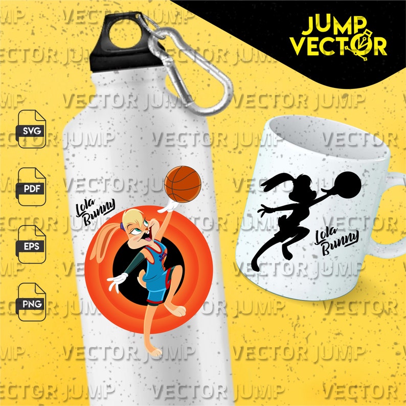 Download Art Collectibles Clip Art High Resolution Png Pdf Eps Print Space Jam 2 Lola Bunny Design Space Jam 2 Sublimation Instant Download File Svg File T Shirt
