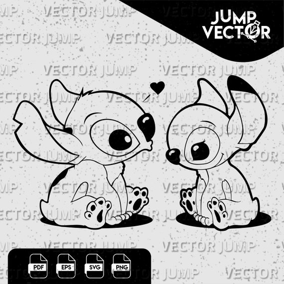 Featured image of post The Best 16 Stich Enamorado Dibujo Para Colorear