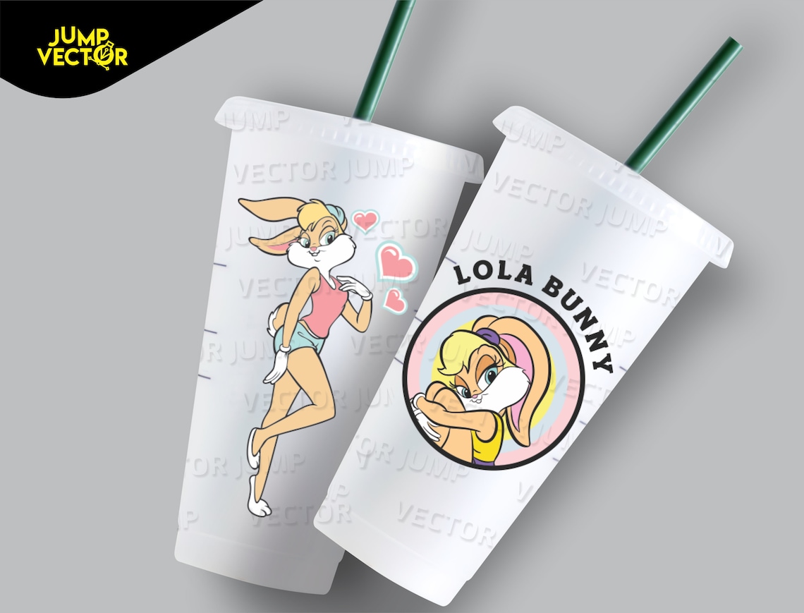 LOLA bunny dxf eps svg pdf png cricut silhouette | Etsy