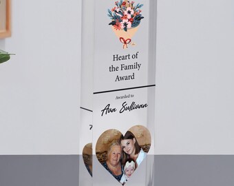 Personalized Best Mom Plaque – Unique Mother’s Day Gift, Customizable with Name & Title