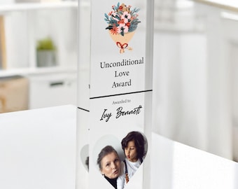 Personalized Best Mom Award, Mothers Day Gift, Birthday Gift for Mom, New Mom Gift, cp