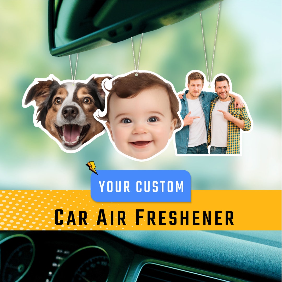 Picture Air Freshener Custom Air Freshener Personalized Gift Custom