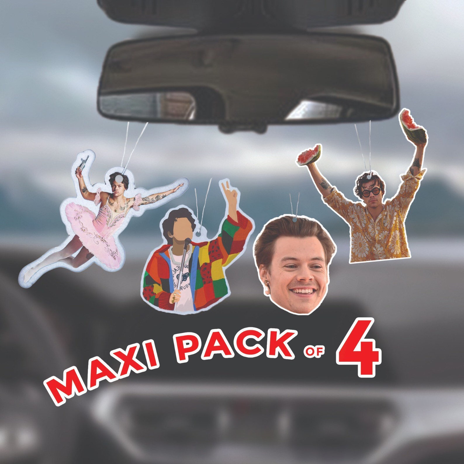 Harry Styles Car Air Freshener Maxi Pack Etsy