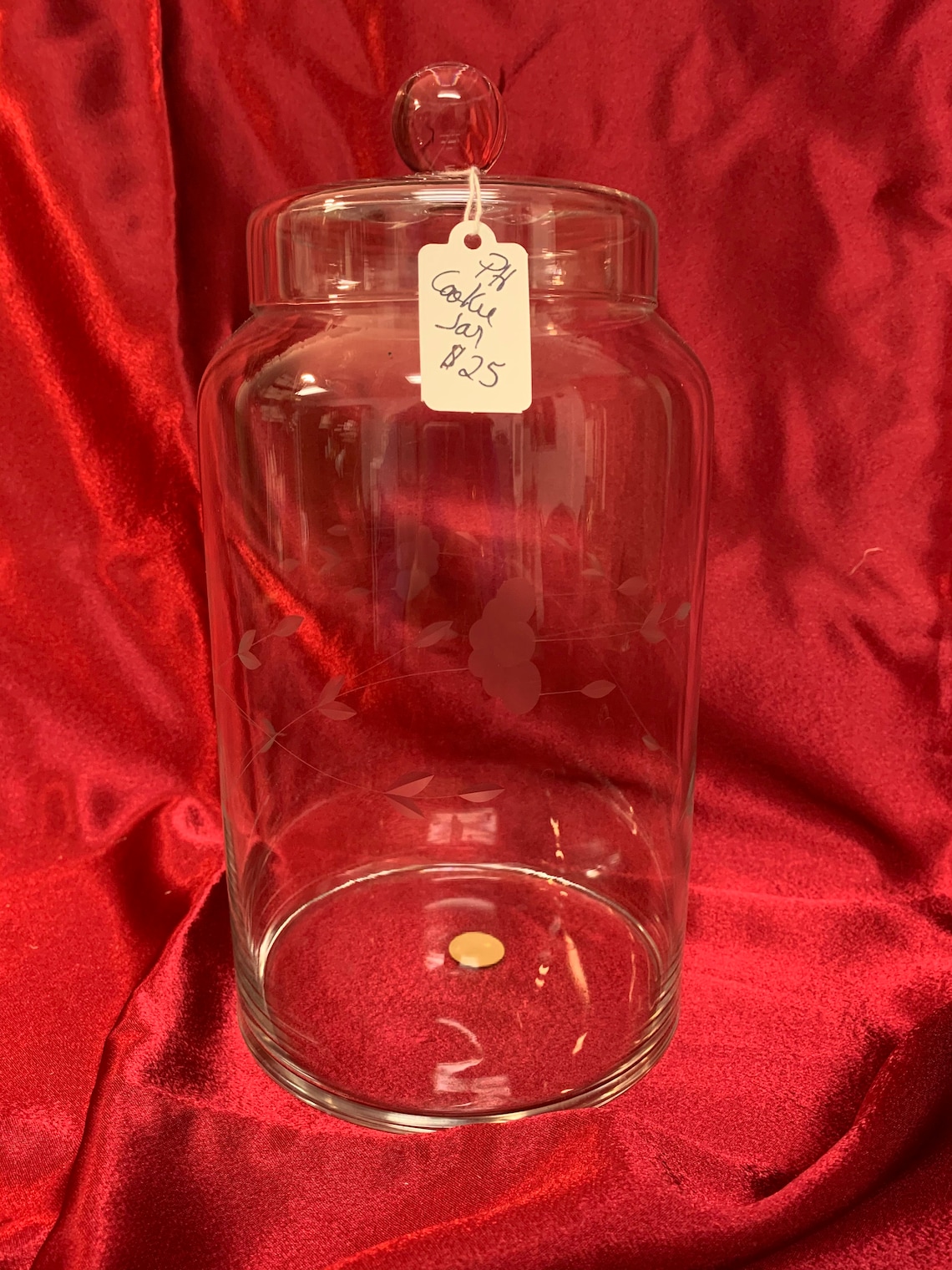 Princess House Large Versatility Jar Heritage Pattern Etsy