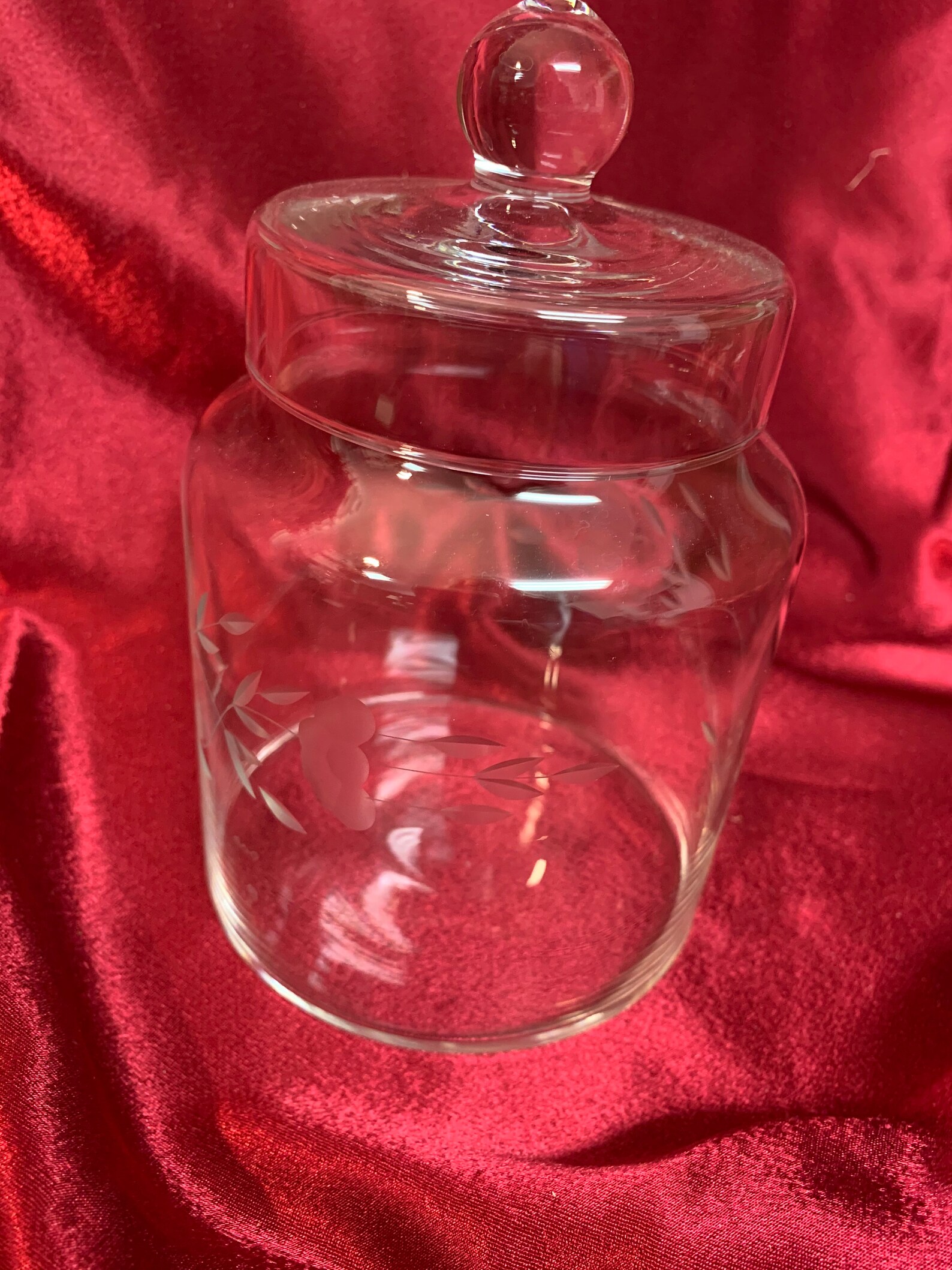 Princess House Small Versatility Jar Heritage Pattern Etsy