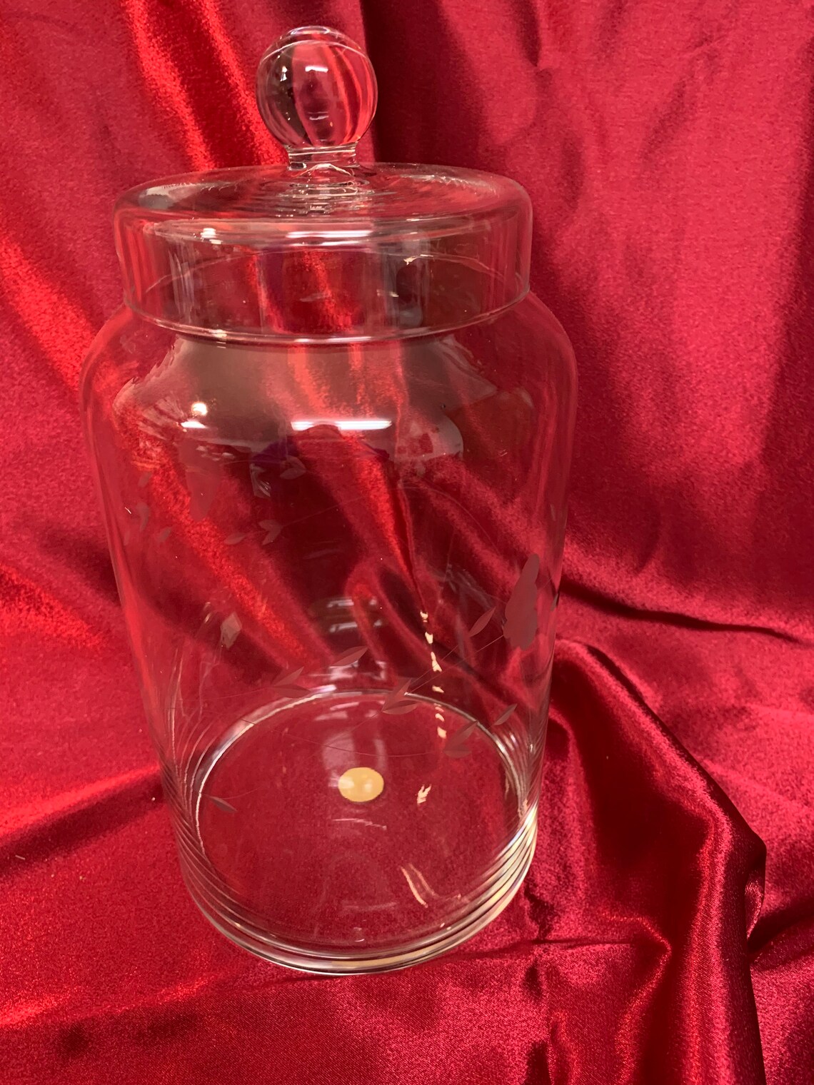 Princess House Large Versatility Jar Heritage Pattern Etsy