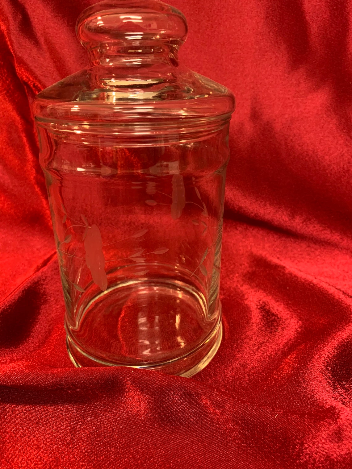 Princess House Storage Jar Heritage Etsy