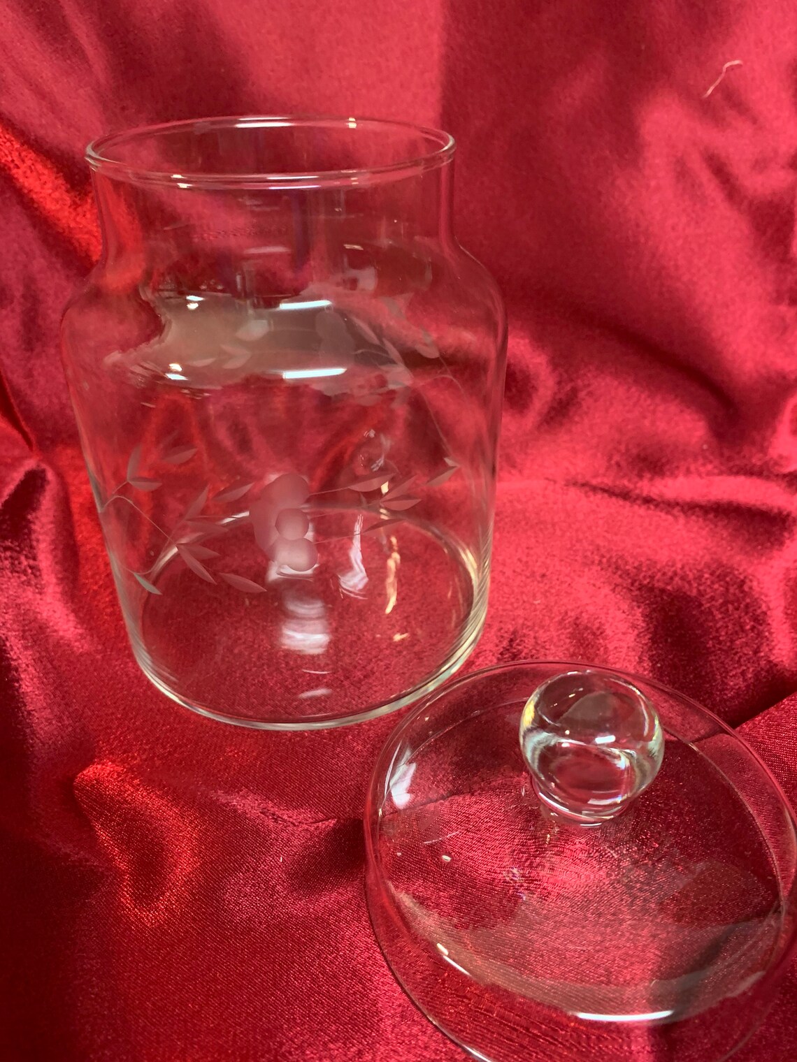 Princess House Small Versatility Jar Heritage Pattern Etsy