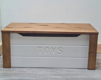 PERSONALISED TOY BOX strongest on etsy fully assembled 4 sizes