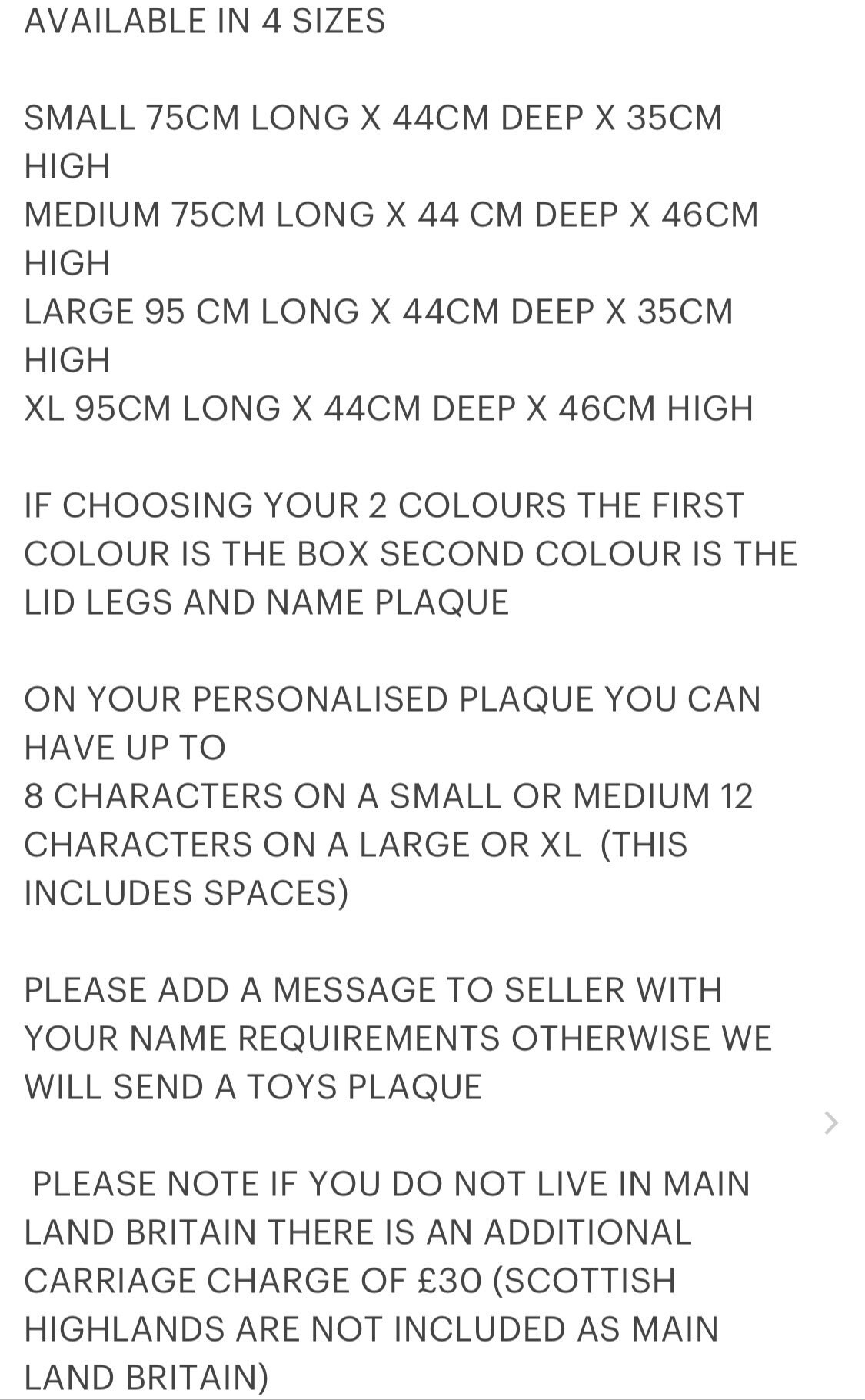 Personalised Toy Box Rope Handle Safest on Etsy Etsy UK