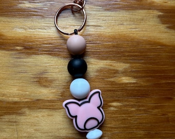 Pig Keychain / Bag Charm