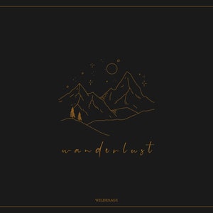 Landscape Mountains Logo Mountain Logo Photography Logo Hand Drawn Logo
