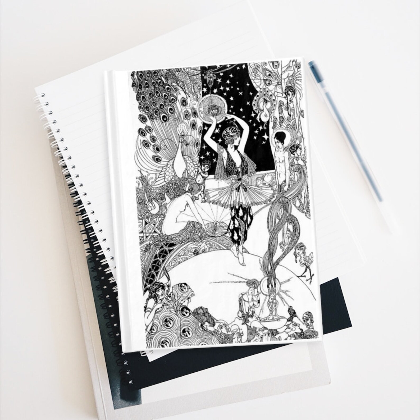 Historical Fantasy Art Journal Blank Pages Etsy